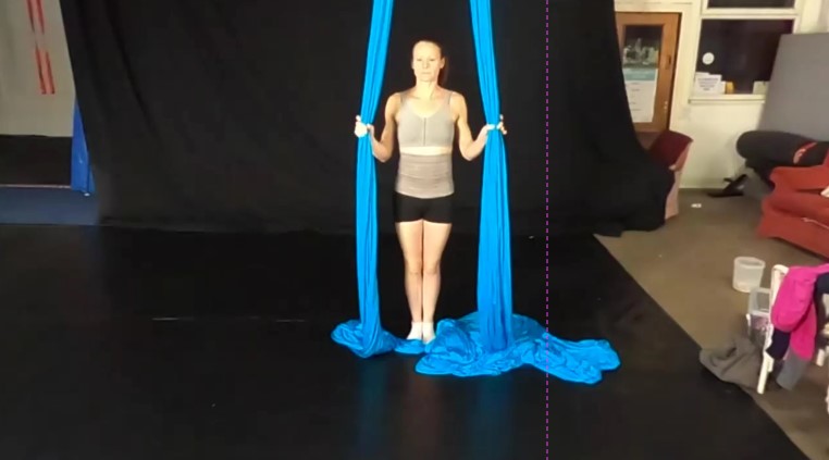 Jesus Christ with fabric front view